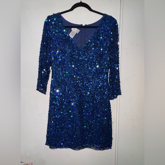 Sean Collection Dresses & Skirts - Sean Collection Sapphire Sequin Dress